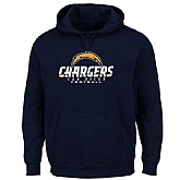 Men's San Diego Chargers Critical Victory Pullover Hoodie - Navy Blue,baseball caps,new era cap wholesale,wholesale hats